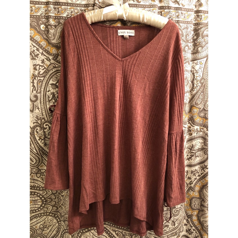 Long Sleeve Blouse with Sleeve Detailing